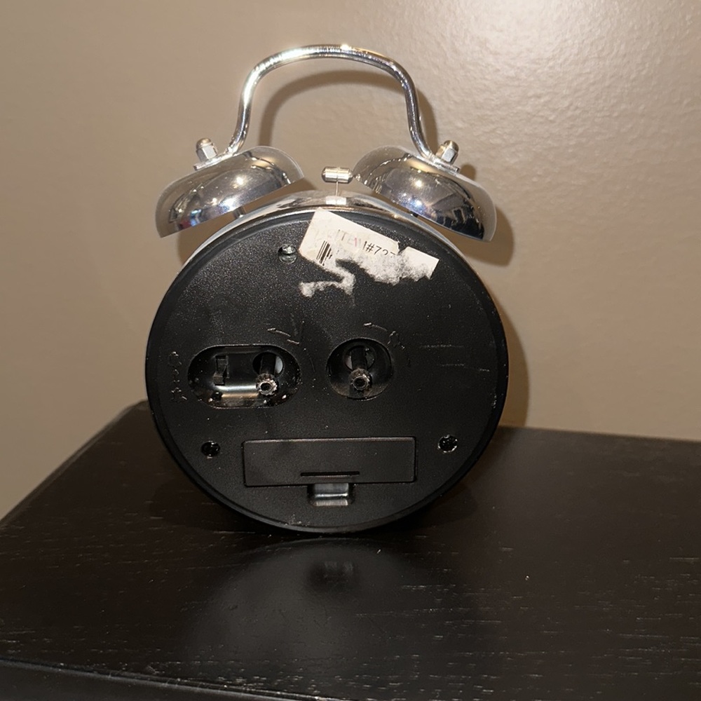 Silver Clock Decor - Picture 3 of 5